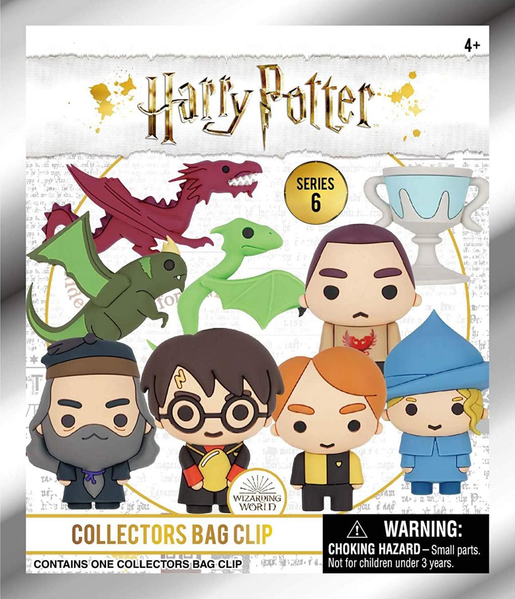 [PREORDER] HARRY POTTER - Series 6 - 3D Foam Bag Clip (Display 24 Pcs)
