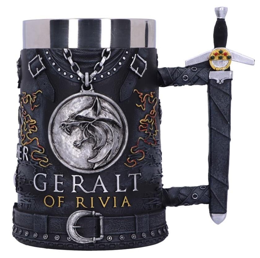 THE WITCHER - Geralt - Chope en résine 15.5cm