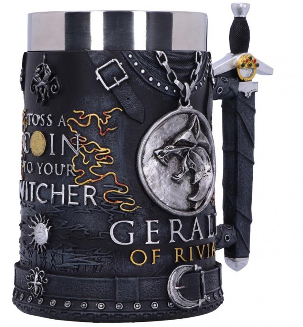 THE WITCHER - Geralt - Chope en résine 15.5cm