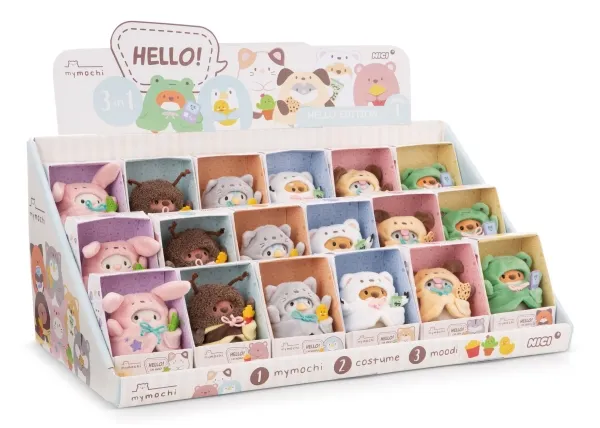 MYMOCHI - Display Figures 6 Characters 8cm - 18pc
