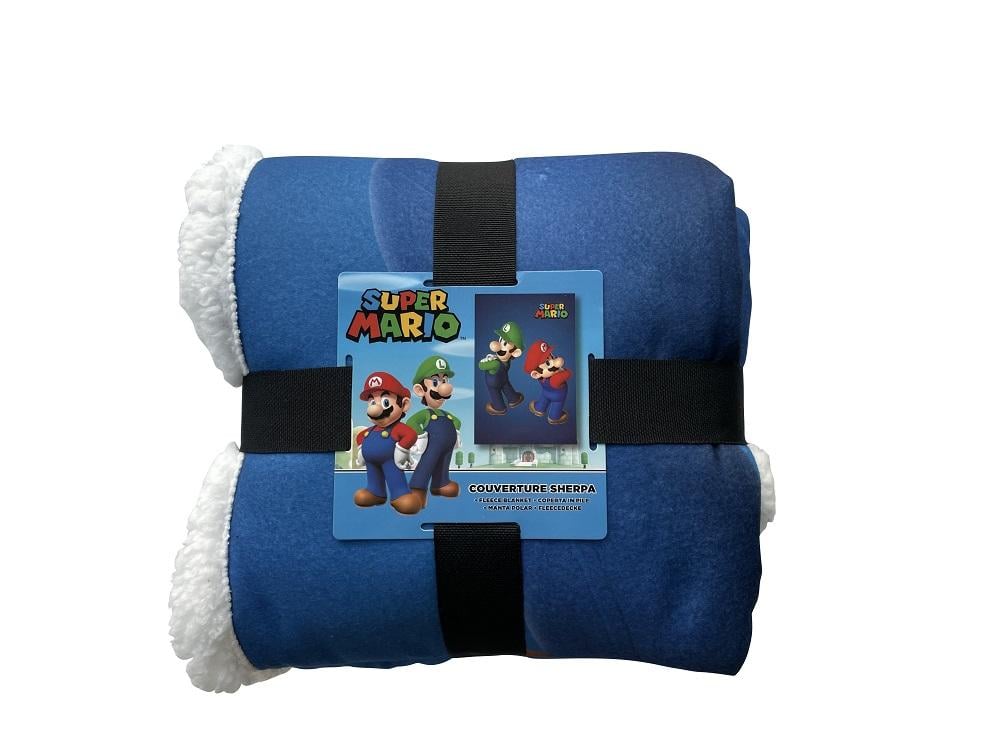 SUPER MARIO - Mario & Luigi - Premium Sherpa '100X150cm'