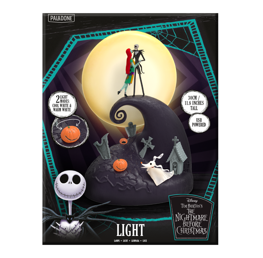 NIGHTMARE BEFORE XMAS - Lamp Diorama 11,8inch