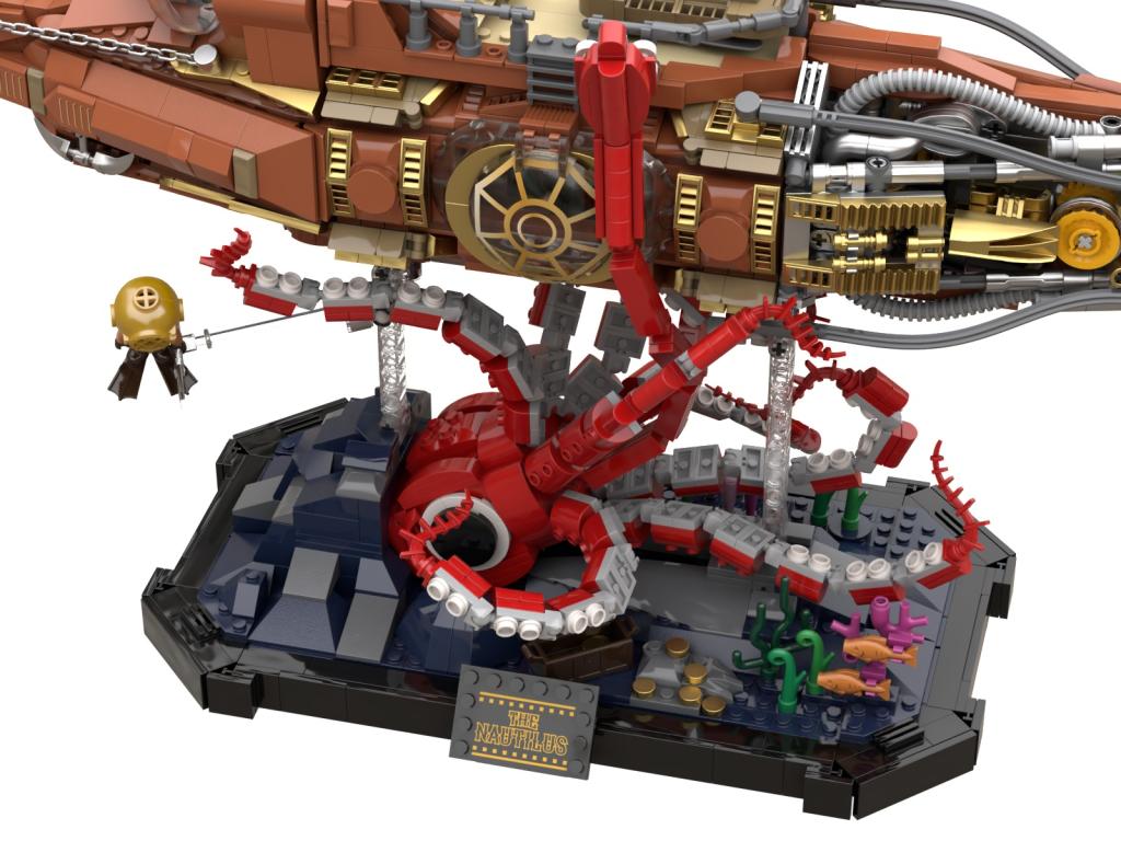 [PREORDER] PANTASY - Steampunk the Nautilus - Building block