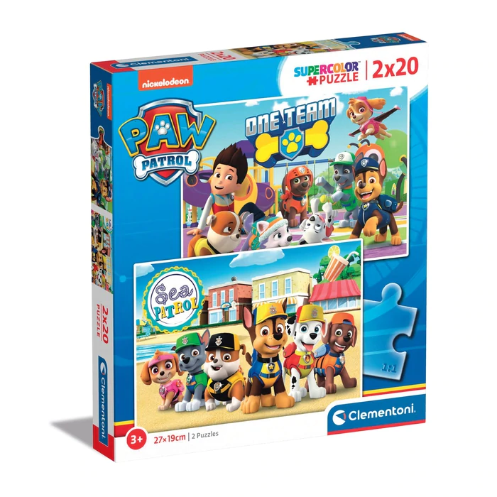 PAW PATROL - 2 Puzzle 20P