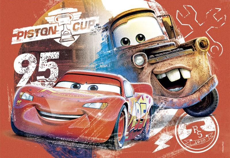 DISNEY - Cars - 2 Puzzle 20P Set