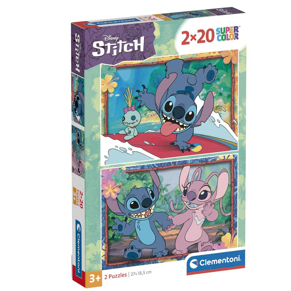 LILO & STITCH - Stitch & Angel - 2 Puzzle 20P Set