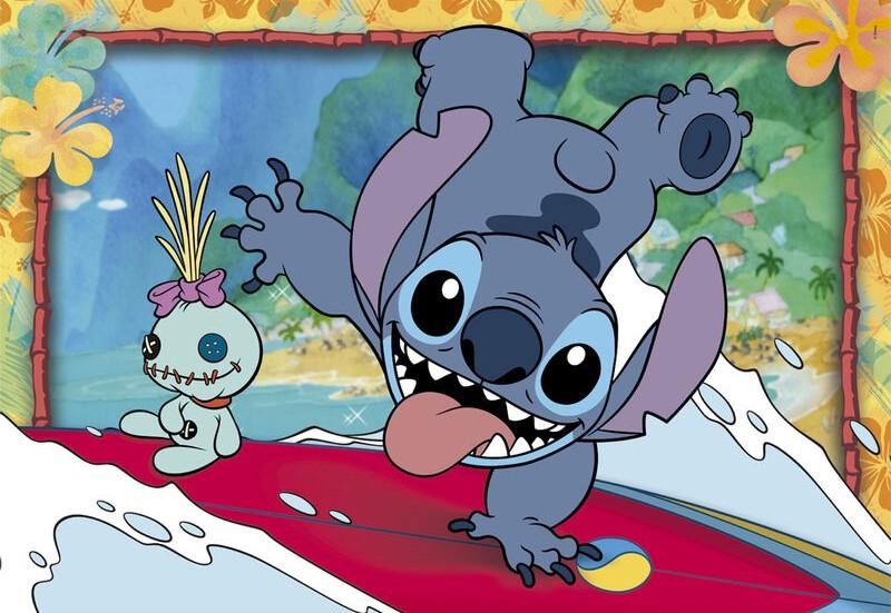 LILO & STITCH - Stitch & Angel - 2 Puzzle 20P Set