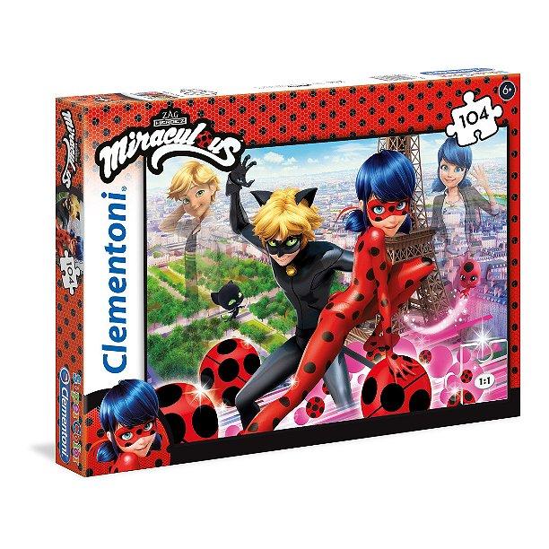 MIRACULOUS - Puzzle Super Color 104P