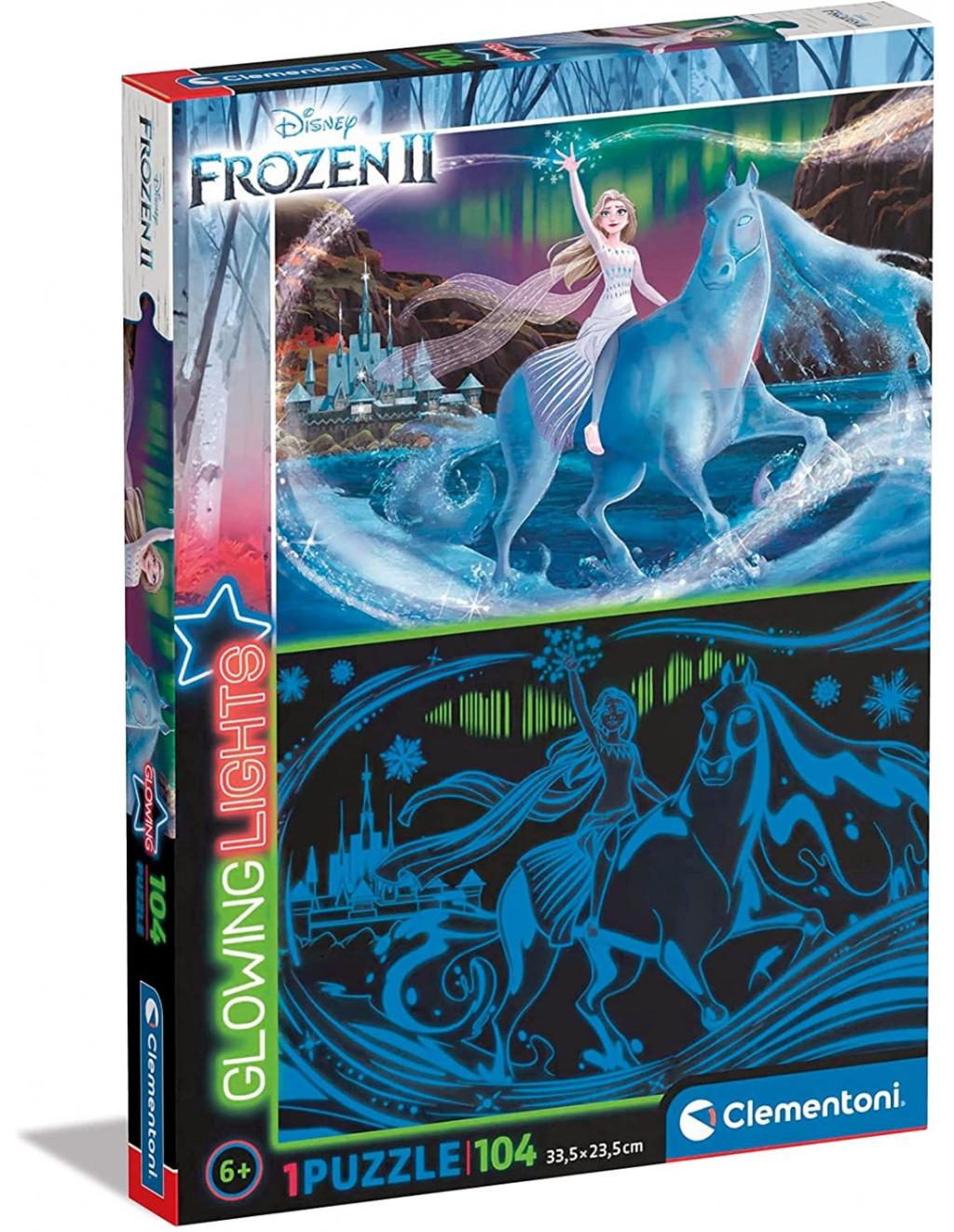 DISNEY - Frozen 2 - Puzzle Glow In The Dark 104P