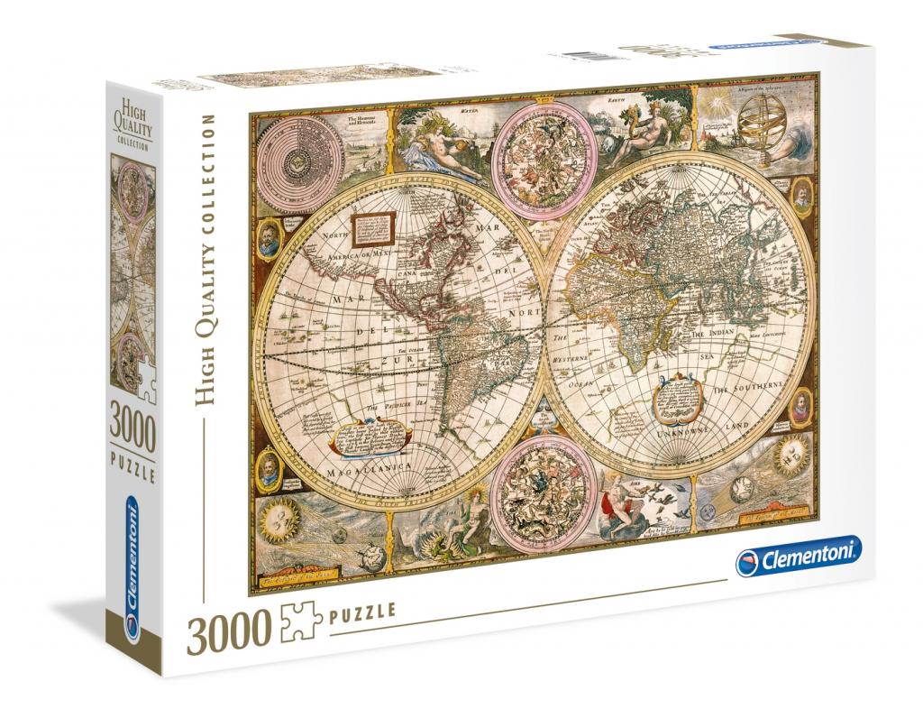 OLD MAP - Puzzle 3000P