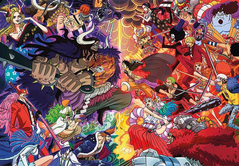 ONE PIECE - Luffy VS Kaido - Puzzle 1000P