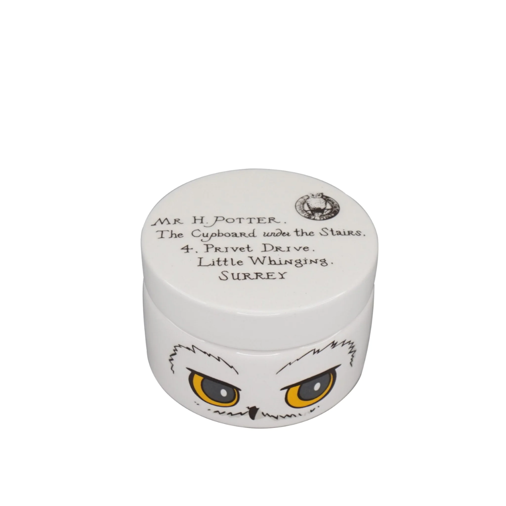 HARRY POTTER - Hedwig - Ceramic Round Box