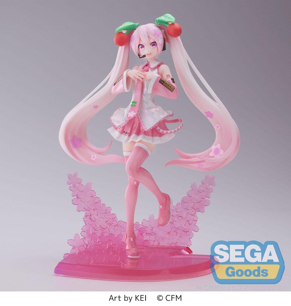 HATSUNE MIKU - Sakura Miku 2023 - Statue Luminasta 21cm