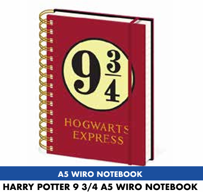 HARRY POTTER - 9 3/4 - A5 Wiro Notebook