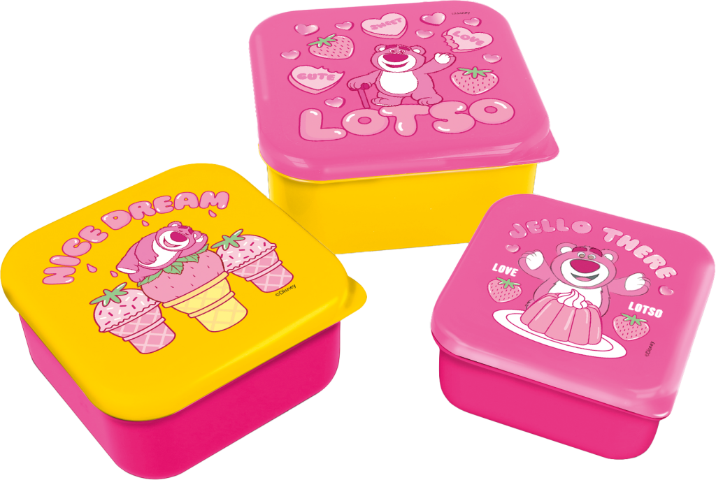 TOY STORY - Lotso - Snack Boxes - 3 pcs