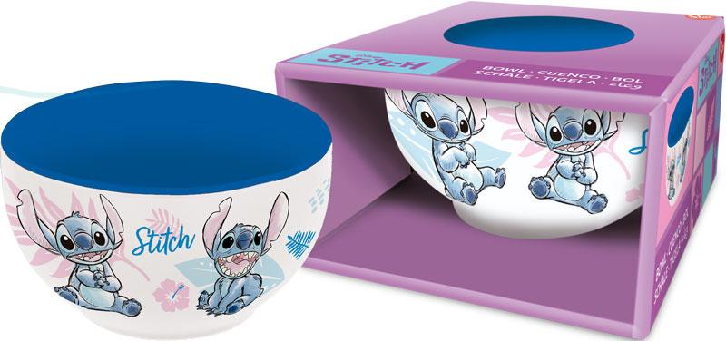 STITCH - Watercolor Blue - Ceramic Bowl in Gift Box - 600ml