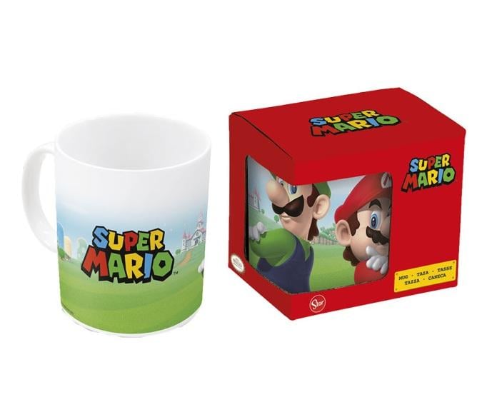SUPER MARIO - Mario & Luigi - Ceramic Mug 11oz