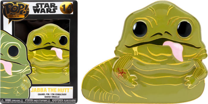STAR WARS - Pop Large Enamel Pin N° 14 - Jabba The Hutt