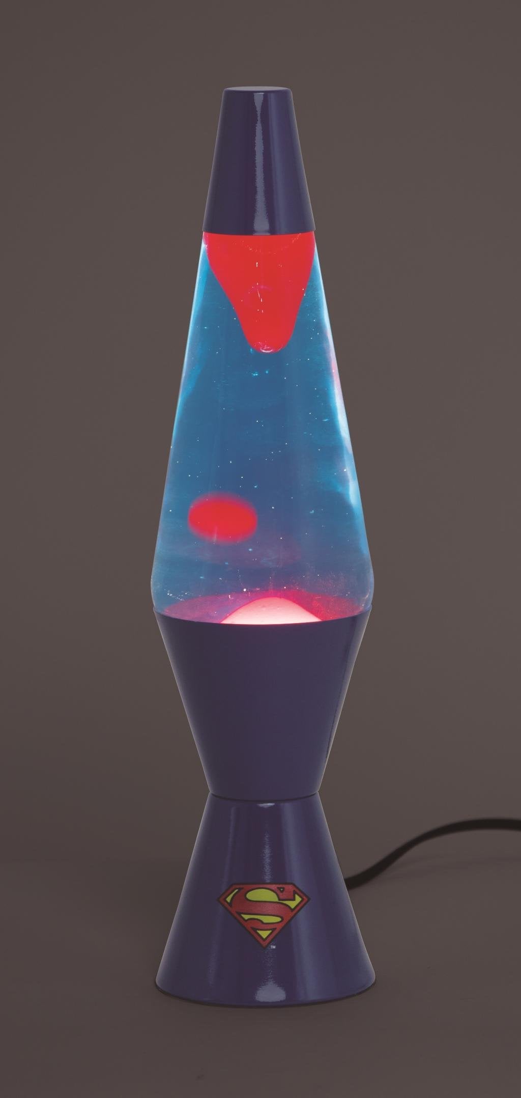 SUPERMAN - Logo - Lava Lamp
