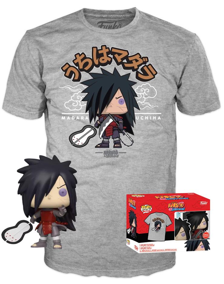 NARUTO - POP N° 722 - Madara w/Weapon SE + T-shirt (L)