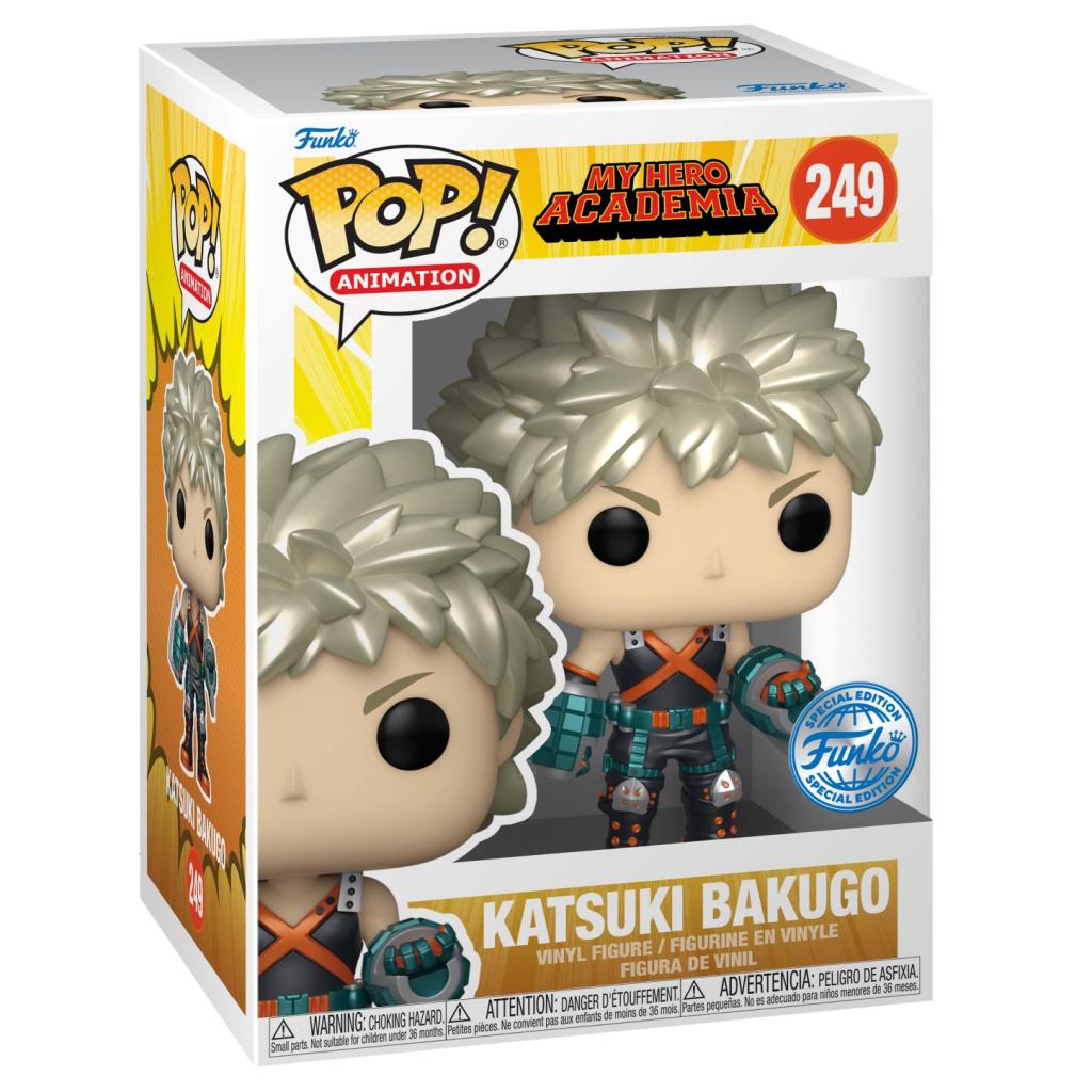 MY HERO ACADEMIA - Booble Head POP N° 249 - Bakugo (MT) + Tee (M)