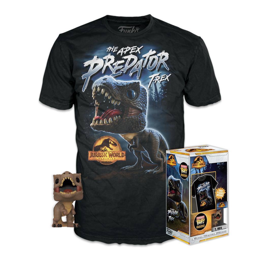 JURASSIC WORLD - Pocket POP - Trex + Tee (9-10 Years)