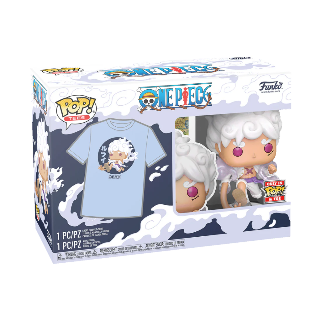 ONE PIECE - POP N° 1607 - Luffy Gear Five + Tee (M)