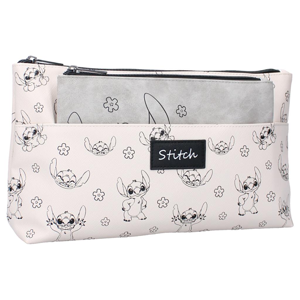 STITCH - Cute & Fashion - Double Cosmetic Bag '30x18x8cm'
