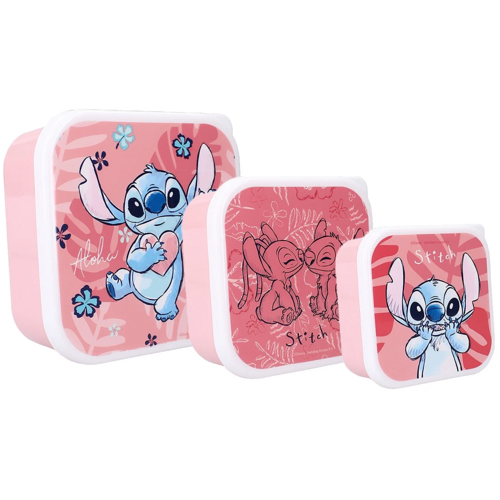 STITCH - Bon Appétit! - Snack Boxes - 3 pcs