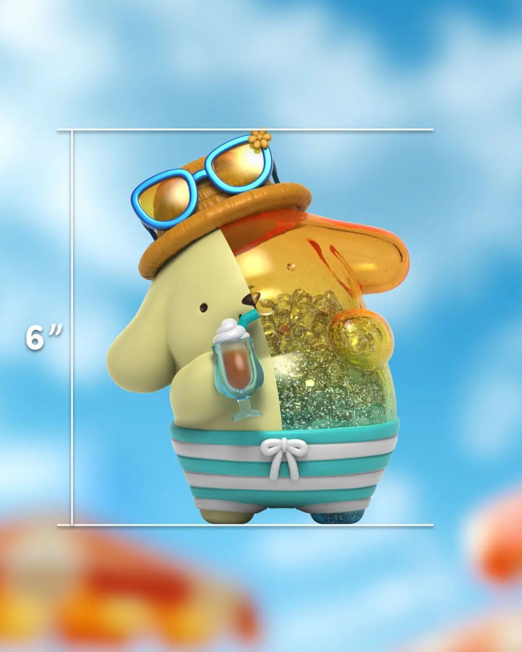 [PREORDER] HELLO KITTY - Pompompurin - Figure Sea Breeze Series 15cm