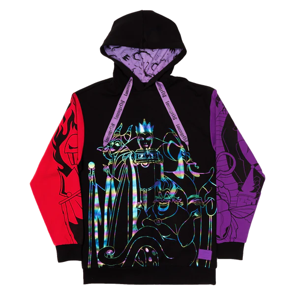 DISNEY - Villains - Hoodie Unisex Loungefly (L)