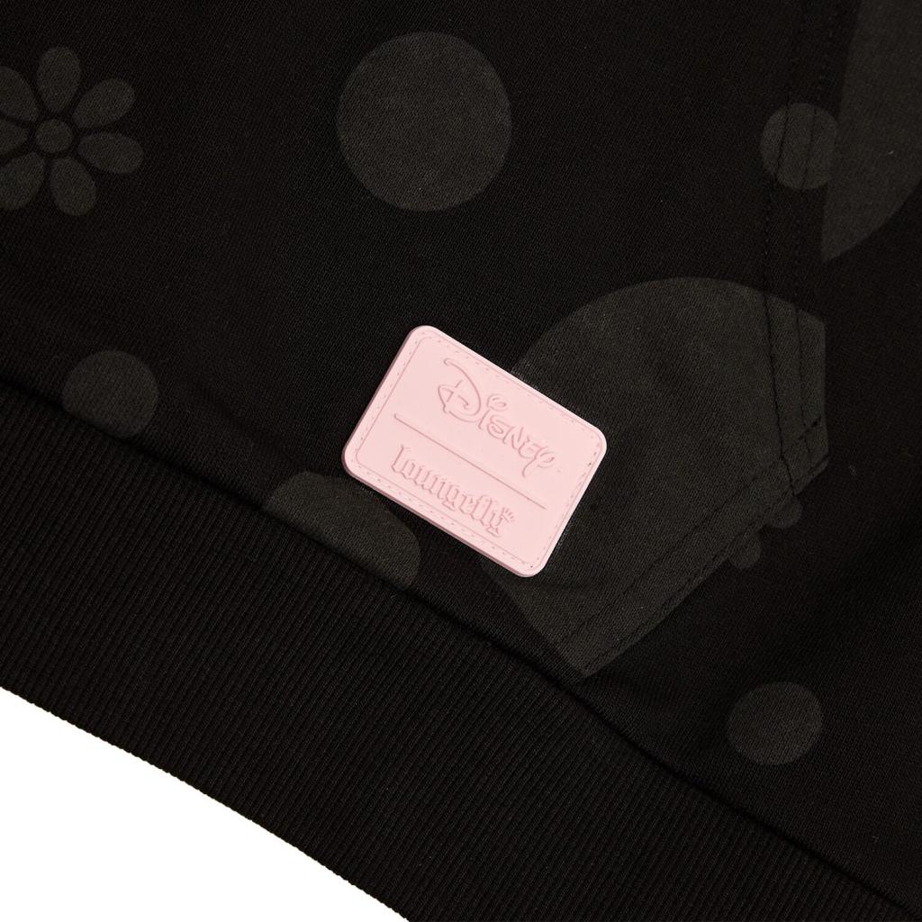 DISNEY - Minnie "Floral Rock the Dots" - Hoodie Unisex Loungefly (S)
