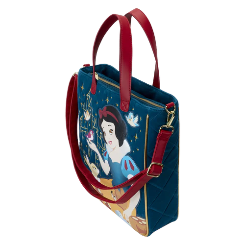 SNOW WHITE - Héritage - Velvet Tote Bag Loungefly
