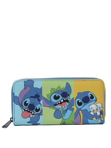 DISNEY - Jaase Stitch Colorblock - Wallet LoungeFly Exclusive