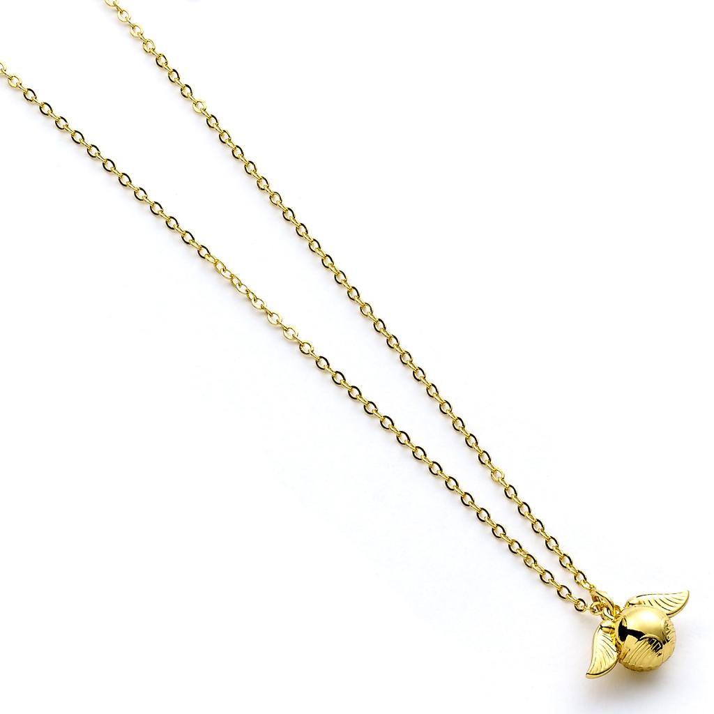 HARRY POTTER - Golden Snitch 3D - Necklace