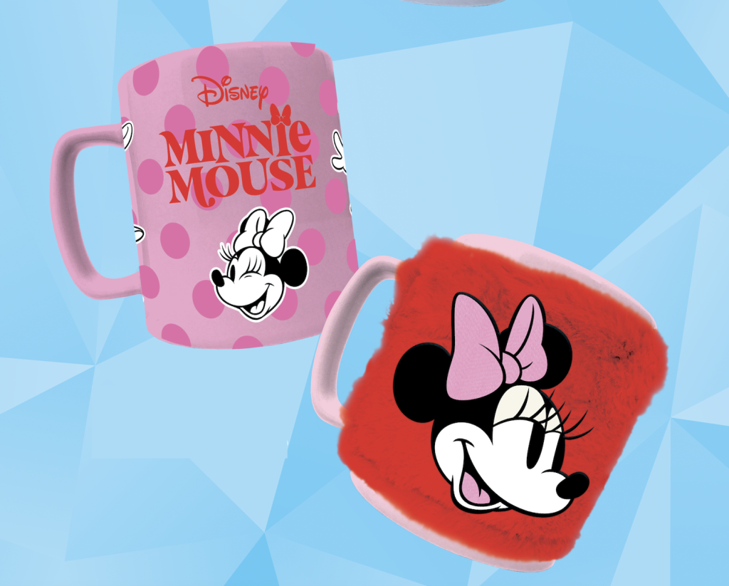 MINNIE - Fuzzy Mug 15oz