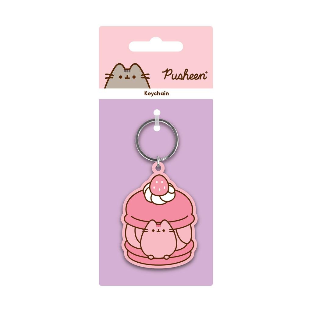 [PREORDER] PUSHEEN - Macarons - PVC Keychain