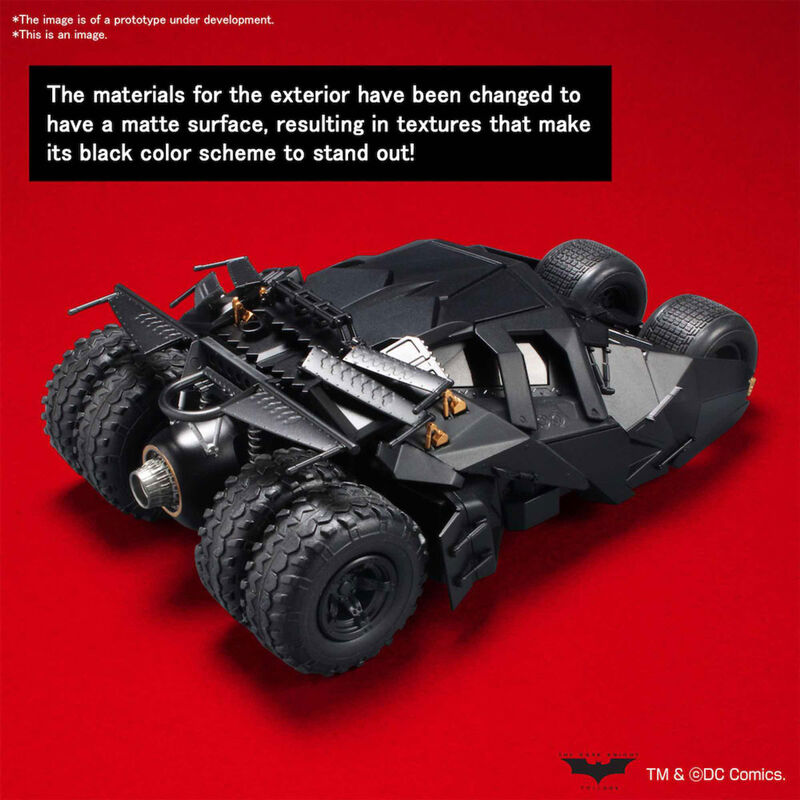 [PREORDER] Coche Model Kit Batmobile Batman Begins DC comics 1/35