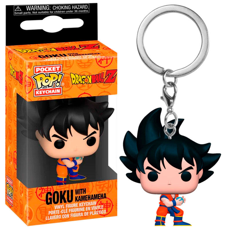 Portachiavi Pocket POP Dragon Ball Z Goku with Kamehameha