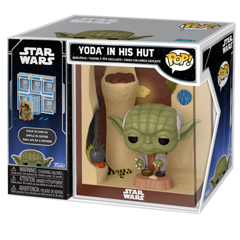 [PREORDER] Figura POP Nooks Star Wars Yoda in His Hut