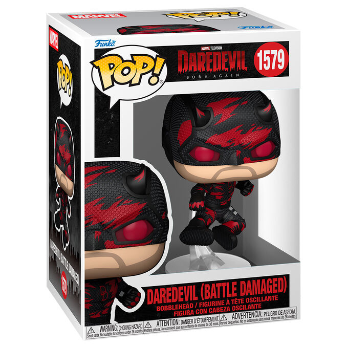 [PREORDER] Figura POP Marvel Daredevil Born Again Daredevil Battle Damaged