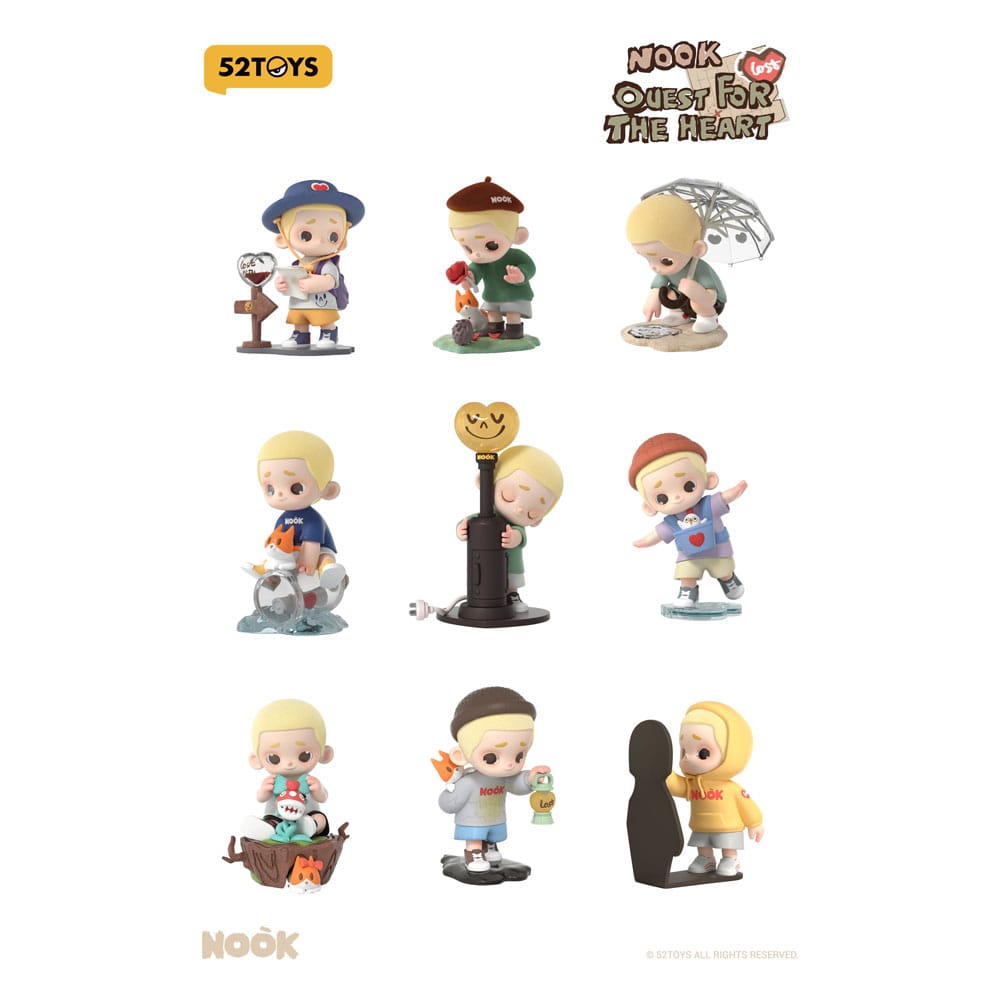 [PREORDER] Nook Blind Box Figures Assortment Quest for the Heart 9 cm (8)