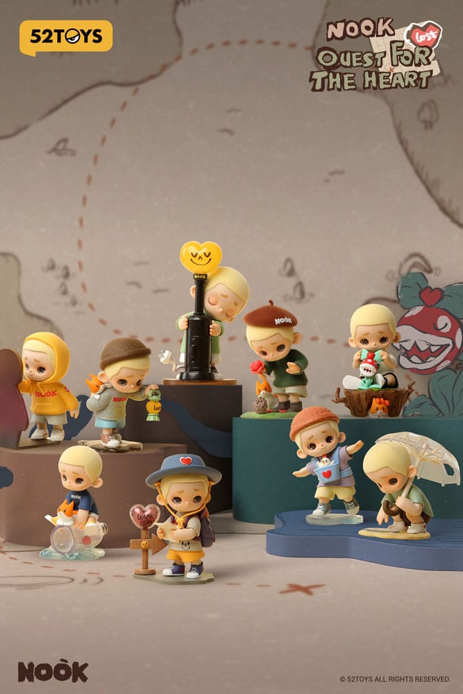 [PREORDER] Nook Blind Box Figures Assortment Quest for the Heart 9 cm (8)