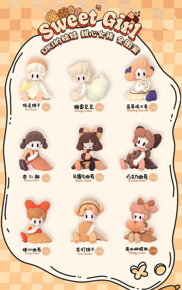 [PREORDER] Uki Blind Box Figures Assortment Midnight Tea Party Limited Edition 7 cm (8)