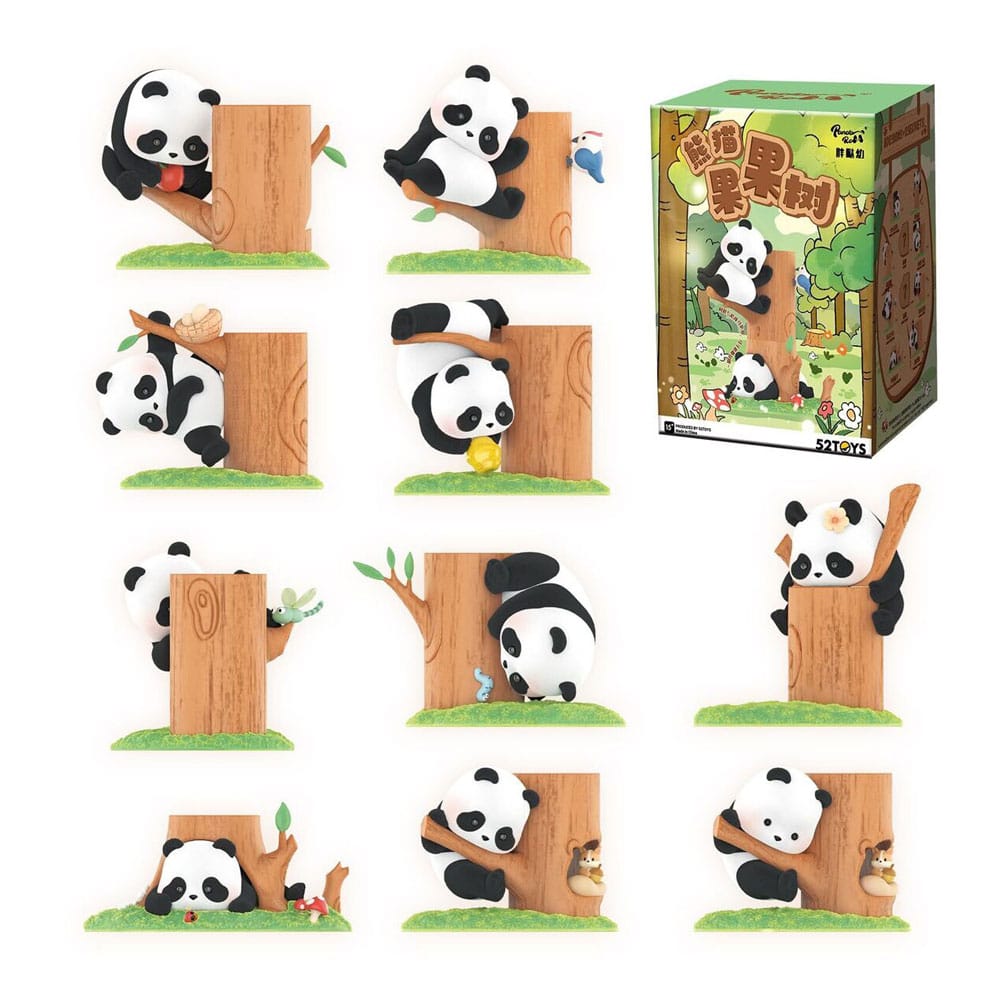 [PREORDER] Panda Roll Blind Box Figures Assortment Fruit Tree Climbing 7 cm (8)