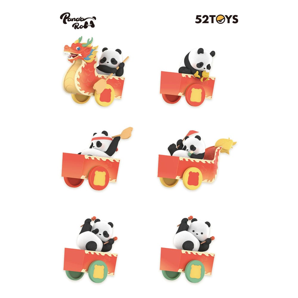[PREORDER] Panda Roll Blind Box Figures Assortment Dragon Boat Racing 10 cm (4)