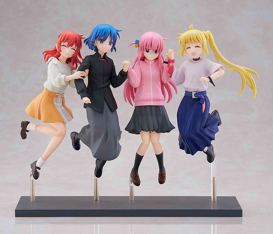 [PREORDER] Bocchi the Rock! Statues 4-Pack Jumping Girl(s) 20 cm