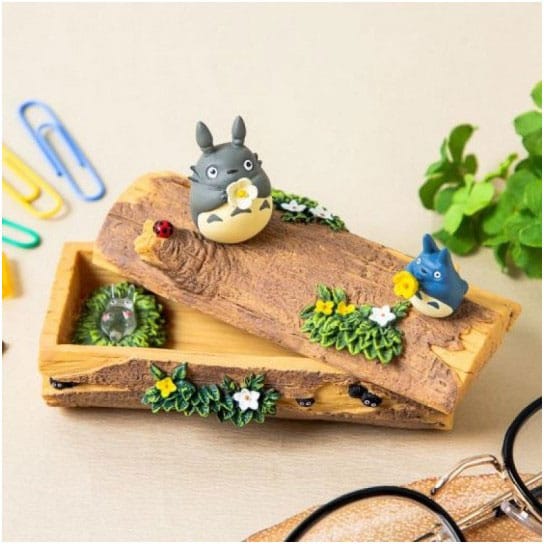 [PREORDER] My Neighbor Totoro Diorama / Storage Box Totoro Trumpet 8 cm