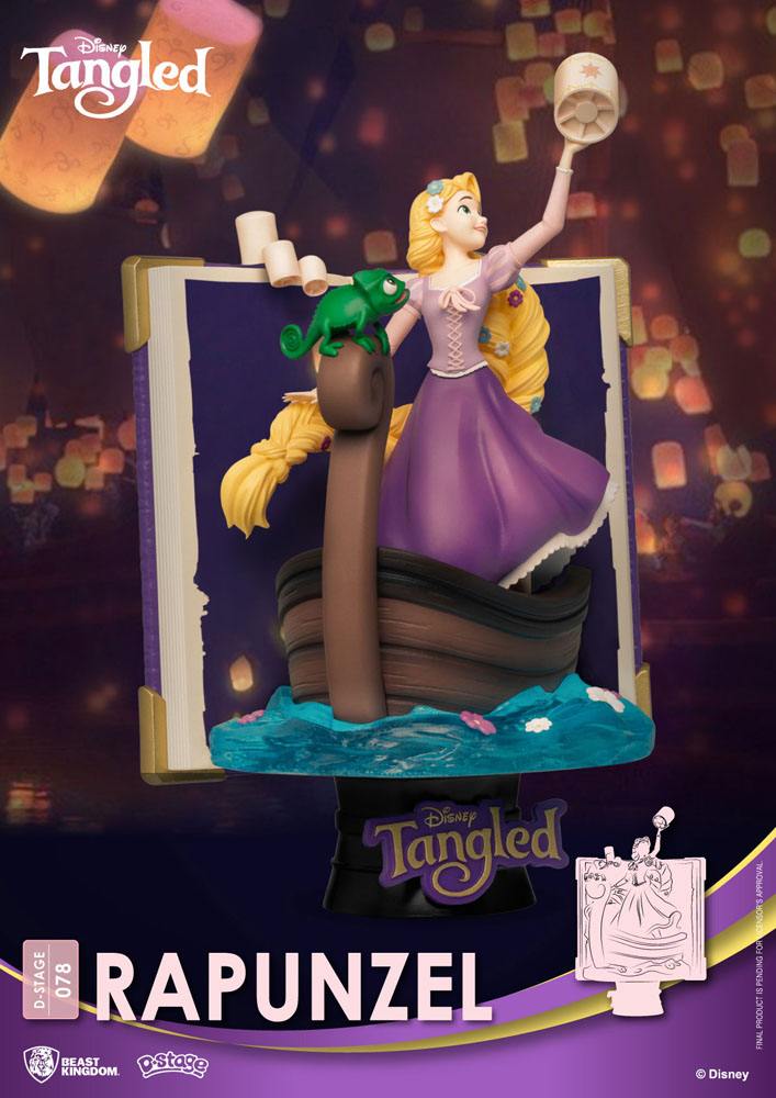 [PREORDER] Disney Story Book Series D-Stage PVC Diorama Rapunzel 15 cm