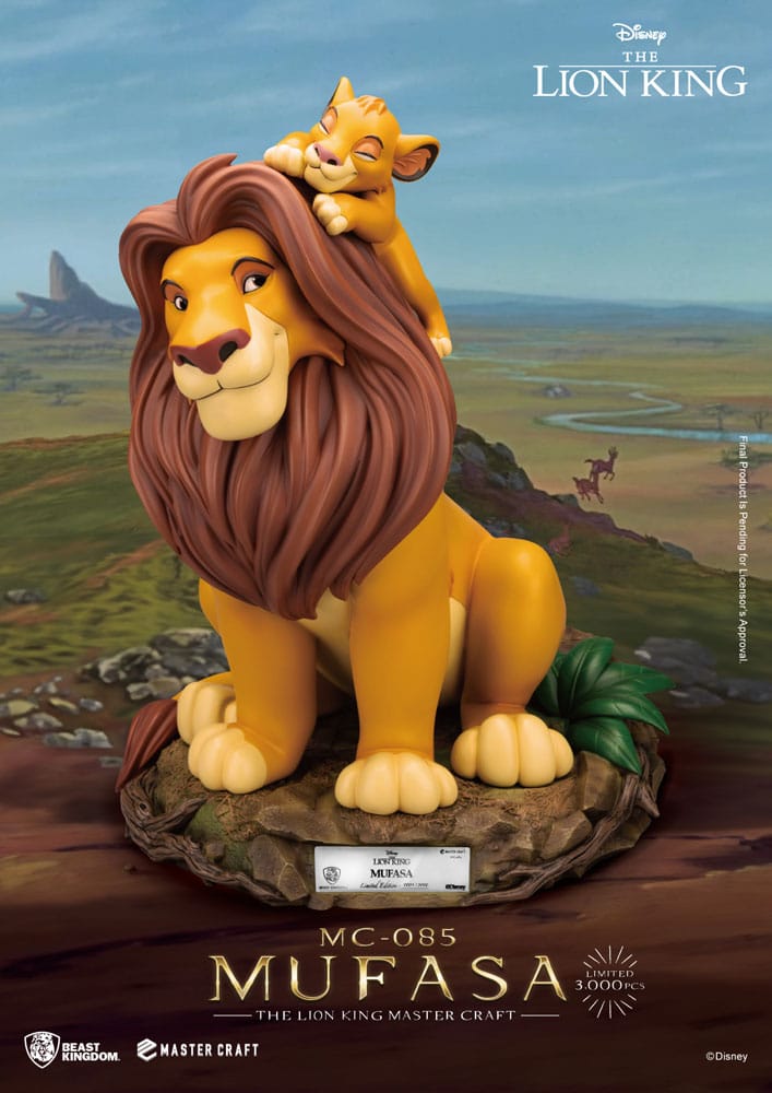 [PREORDER] THE LION KING - Mufasa - Statue Master Craft 35.6cm